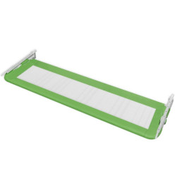 Barrière de lit de sécurité pour tout-petits 2pcs Vert 150x42cm