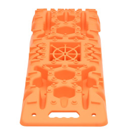 Planches de traction 2 pc Orange 107x31x7 cm Nylon