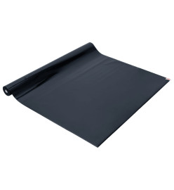 Films pour fenêtre 5 pcs statique dépoli noir PVC