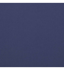 Coussin de banc de jardin bleu marine 100x50x7 cm tissu oxford