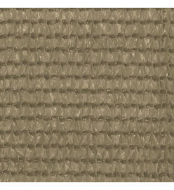 Tapis de tente 250x300 cm Taupe