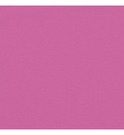 Coussins de chaise à dossier haut lot de 2 rose tissu oxford