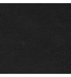 Voile de parasol Tissu Oxford triangulaire 5x7x7 m Noir