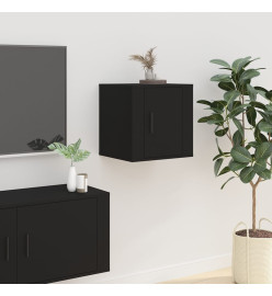 Meubles TV muraux 2 pcs Noir 40x34,5x40 cm