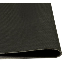 Tapis de cuisine lavable imprimé Morning noir 60x300 cm velours