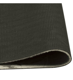 Tapis de cuisine lavable imprimé café marron 60x300 cm velours