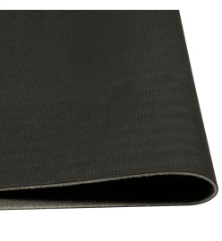 Tapis de cuisine lavable imprimé Morning noir 60x180 cm velours