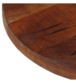 Dessus de table Ø 60x2,5 cm rond bois massif de récupération