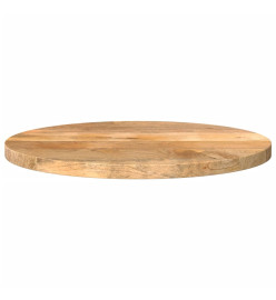 Dessus de table Ø 40x2,5 cm rond bois de manguier massif