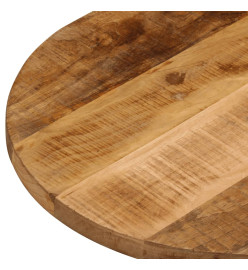 Dessus de table 140x50x2,5cm ovale bois massif de manguier brut