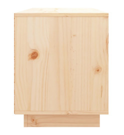 Meuble TV 74x35x44 cm Bois de pin massif