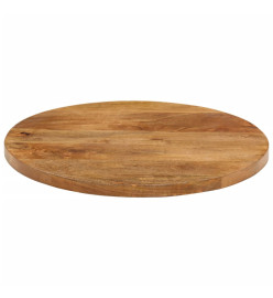 Dessus de table Ø 40x2,5 cm rond bois de manguier massif