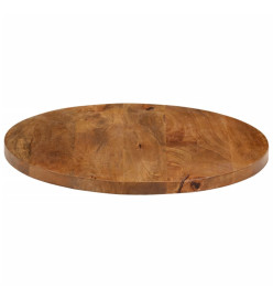 Dessus de table Ø 40x2,5 cm rond bois de manguier massif