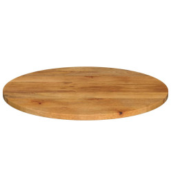 Dessus de table Ø 70x2,5 cm rond bois de manguier massif