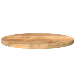 Dessus de table Ø 60x2,5 cm rond bois de manguier massif