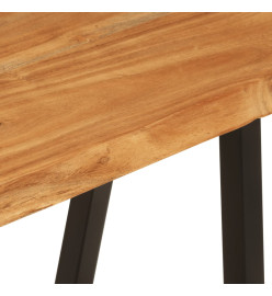 Banc avec bord vivant 105 cm bois d'acacia massif