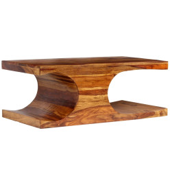 Table basse Bois massif de Sesham 90 x 50 x 35 cm