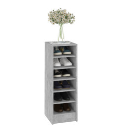 Armoire à chaussures Gris 31,5x35x90 cm Aggloméré