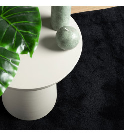 Tapis OVIEDO à poils courts noir 200x280 cm
