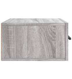 Tables de chevet murales 2 pcs sonoma gris 35x35x20 cm