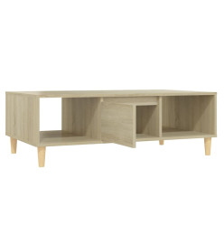 Table basse Chêne sonoma 103,5x60x35 cm Aggloméré