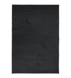 Tapis OVIEDO à poils courts noir 160x230 cm