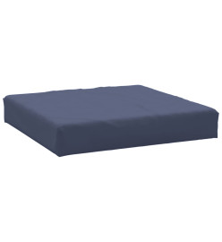 Coussins de palette lot de 3 bleu marine tissu oxford