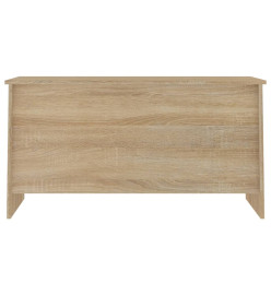 Table basse Chêne sonoma 102x55,5x52,5 cm Bois d'ingénierie