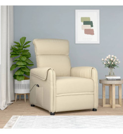 Fauteuil Crème Tissu