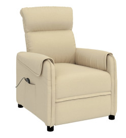 Fauteuil Crème Tissu