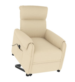 Fauteuil Crème Tissu