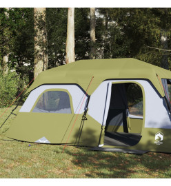 Tente de camping 9 personnes vert 441x288x217 cm