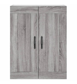 Armoire murale sonoma gris 69,5x34x90 cm bois d'ingénierie