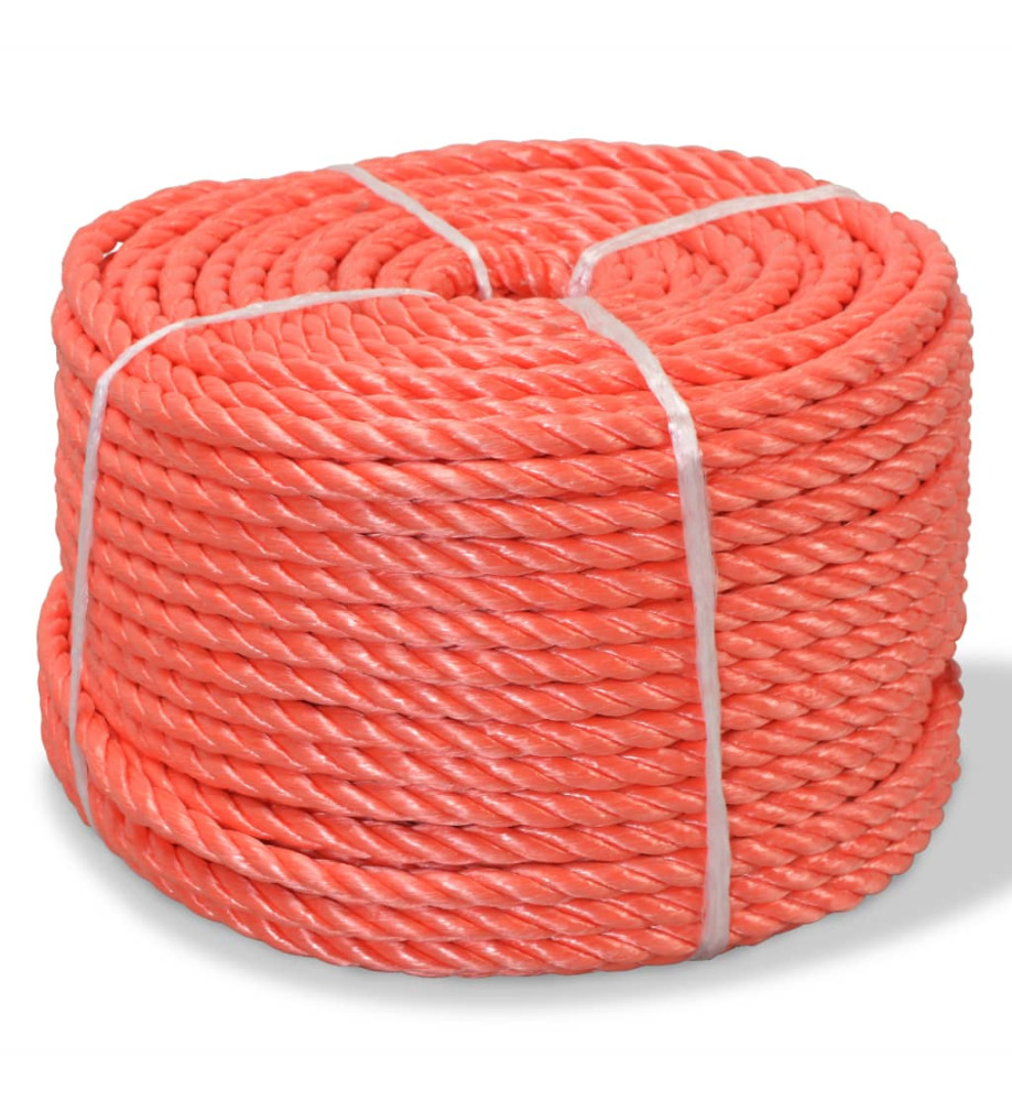 Corde torsadée Polypropylène 16 mm 250 m Orange