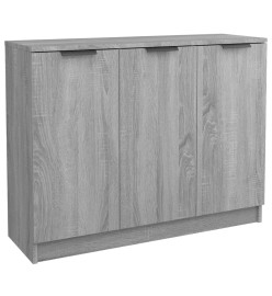 Buffet Sonoma gris 90,5x30x70 cm Bois d'ingénierie