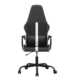Chaise de jeu Noir et blanc Similicuir