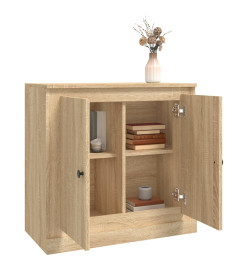 Buffet chêne sonoma 70x35,5x67,5 cm bois d'ingénierie