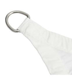 Voile de parasol tissu oxford triangulaire 3x3x3 m blanc