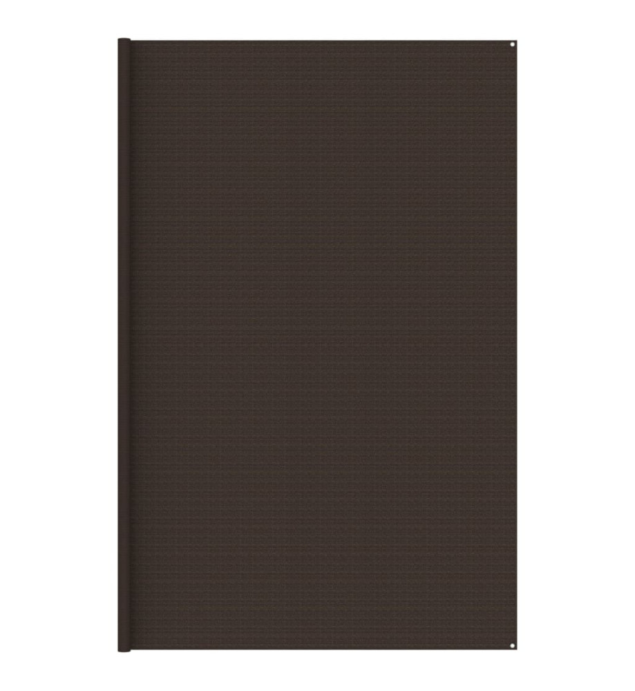 Tapis de tente 400x400 cm Marron