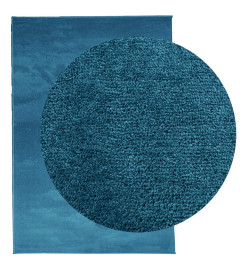 Tapis OVIEDO à poils courts turquoise 160x230 cm