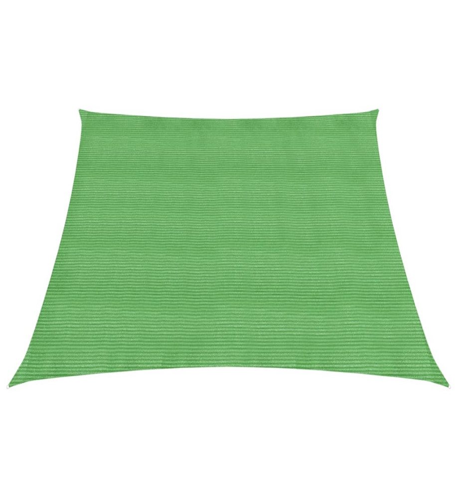 Voile d'ombrage 160 g/m² Vert clair 3/4x3 m PEHD