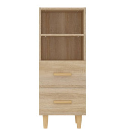 Buffet Chêne sonoma 34,5x34x90 cm Bois d'ingénierie