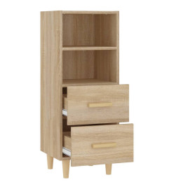 Buffet Chêne sonoma 34,5x34x90 cm Bois d'ingénierie