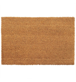 Tapis de porte 5 pcs naturel 40x60 cm fibre de coco touffeté