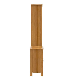 Ensemble de meubles de salle de bain 2 pcs bois de pin massif