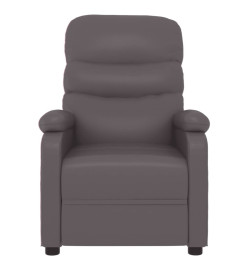 Fauteuil inclinable Gris Similicuir