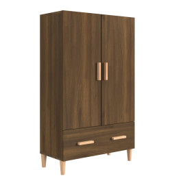 Buffet Chêne marron 70x31x115 cm Bois d'ingénierie