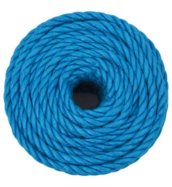 Corde de travail Bleu 14 mm 25 m Polypropylène