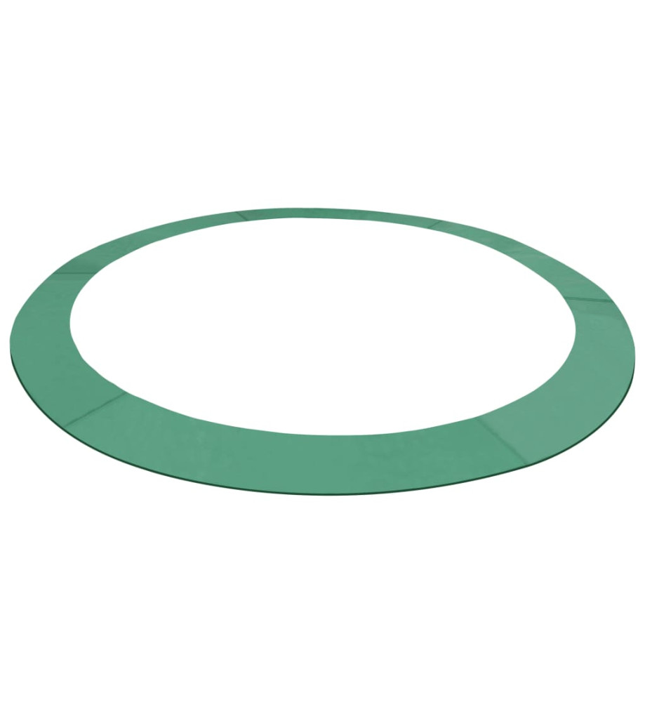 Coussin de sécurité PE Vert de trampoline rond de 3,96 m