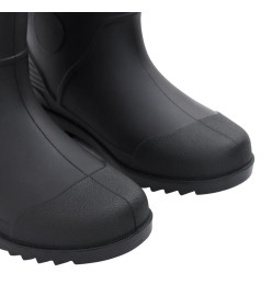 Bottes de pluie noir taille 43 PVC